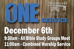 ONE Service Sunday